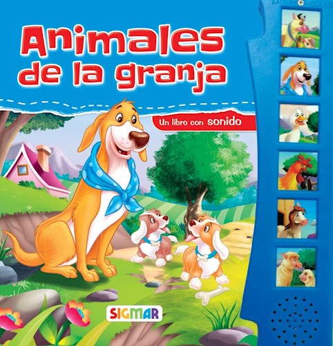 Papel ANIMALES DE LA GRANJA UN LIBRO CON SONIDO (COLECCION SUENA ASI) (CARTONE)