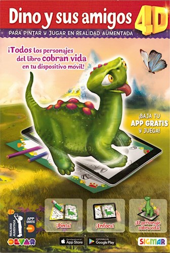 Dino Y Sus Amigos 4D - 9789501137705 - Cúspide Libros