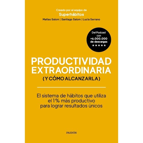 Papel PRODUCTIVIDAD EXTRAORDINARIA
