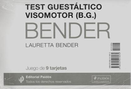  Test Guestaltico Visomotor-Juego Tarjeta Bender Nv