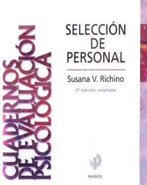 Papel SELECCION DE PERSONAL (2/ED.AMPLIADA) (CUADERNOS DE EVALUACION PSICOLOGICA 68001)
