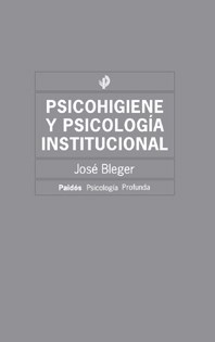  Psicohigiene Y Psicologia Institucional