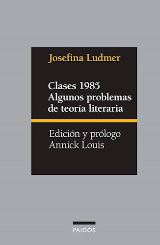  Clases 1985 Algunos Problemas De Teoria Literaria