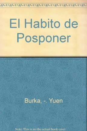 Papel HABITO DE POSPONER EL
