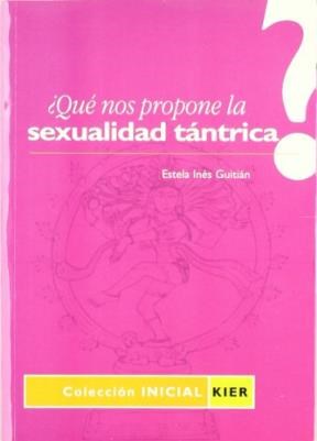 Papel QUE NOS PROPONE LA SEXUALIDAD TANTRICA