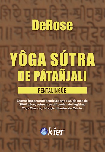 Papel YOGA SUTRA DE PATAÑJALI (PENTALINGUE)