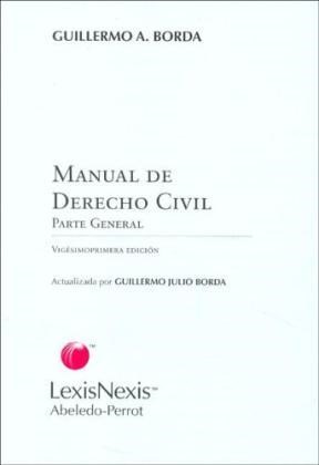 Papel Manual De Derecho Civil Parte General Borda