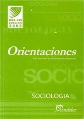 E-book Sociología. Orientaciones para el estudio de la bibliografía obligatoria