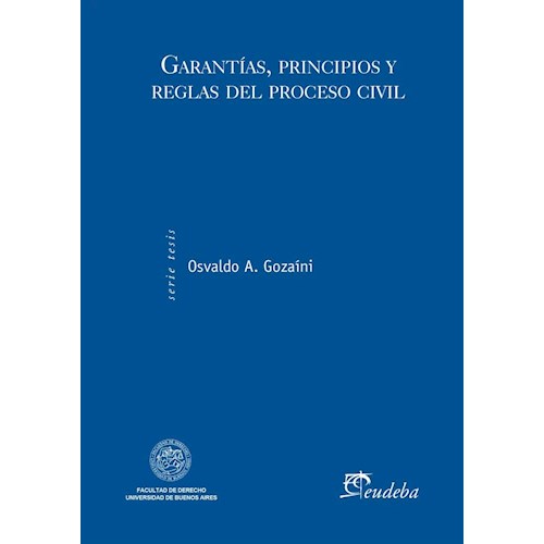 Papel GARANTIAS, PRINCIPIOS Y REGLAS DEL PROCESO CIVIL