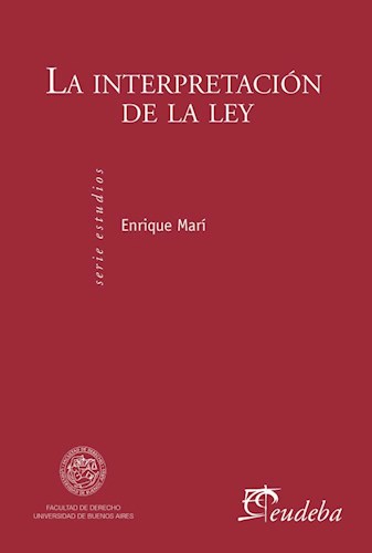 E-book La interpretación de la ley
