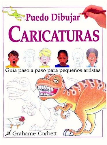 Papel PUEDO DIBUJAR CARICATURAS GUIA PASO A PASO PARA PEQUEÑO