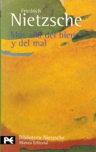 Papel MAS ALLA DEL BIEN Y DEL MAL (NIETZSCHE FRIEDRICH) (BIBLIOTECA AUTOR BA0611)