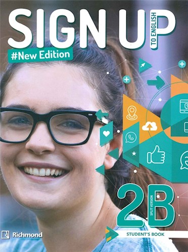 Papel SIGN UP TO ENGLISH 2B STUDENT'S BOOK + WORKBOOK RICHMOND (CEF A1-A2) (NOVEDAD 2021)