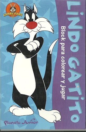 Papel LINDO GATITO BLOCK PARA COLOREAR Y JUGAR (LOONEY TUNES)
