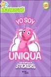 Papel BACKYARDIGANS YO SOY UNIQUA CON PLANCHA DE STICKERS