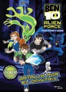 Papel BEN 10 ALIEN FORCE BATALLA POR EL OMNITRIX PARA PINTAR