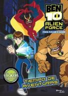 Papel BEN 10 ALIEN FORCE TIEMPO DE AVENTURAS PARA PINTAR Y JU