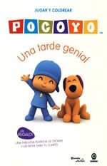Papel POCOYO VAMOS A DIVERTIRNOS (JUGAR Y COLOREAR)