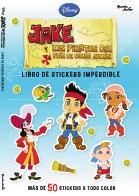 Papel JAKE Y LOS PIRATAS DEL PAIS DE NUNCA JAMAS LIBRO DE STICKERS IMPERDIBLE (DISNEY)