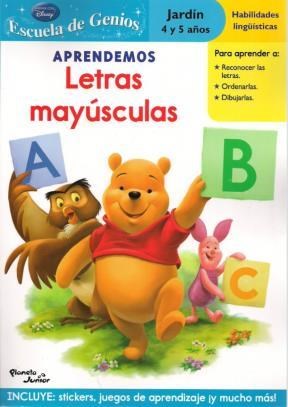 Papel APRENDEMOS LAS LETRAS JARDIN 4 Y 5 AÑOS (ESCUELA DE GENIOS) (DISNEY JUNIOR)