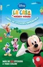  Casa De Mickey Mouse- Libro De Stickers Imperdible  La
