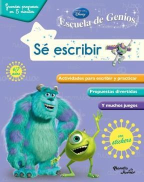 Papel DISNEY PIXAR SE ESCRIBIR (ESCUELA DE GENIOS)