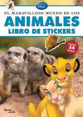 Papel MARAVILLOSO MUNDO DE LOS ANIMALES LIBRO DE STICKERS (APRENDE CON DISNEY)