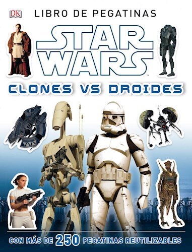  Star Wars Clones Vs Droides Libro De Stickers