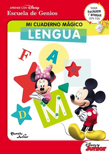 Papel MI CUADERNO MAGICO LENGUA (APRENDE CON DISNEY / ESCUELA DE GENIOS)