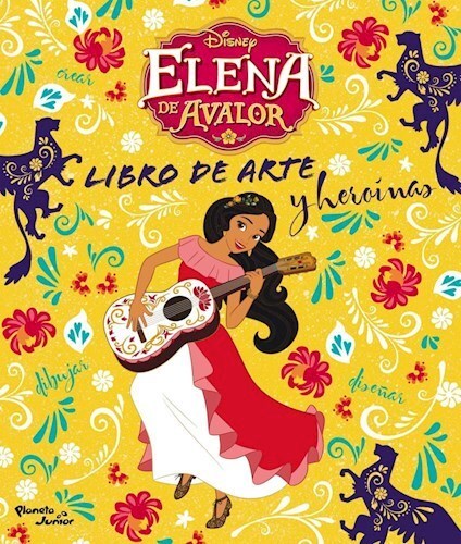 Papel Elena De Avalor Libro De Arte Y Heroinas