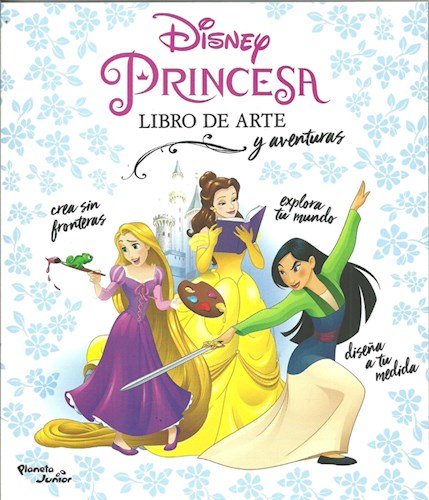  Disney Princesas  Libro De Arte Y Aventuras