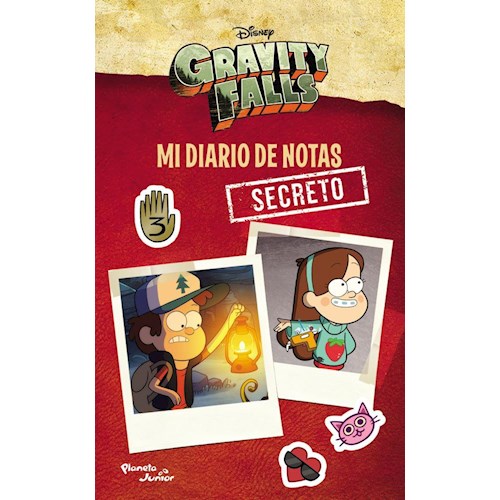 Papel GRAVITY FALLS. MI DIARIO DE NOTAS SECRETO