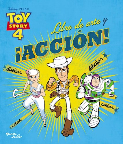 Papel Toy Story 4 Libro De Arte Y Accion