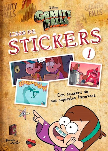 Papel GRAVITY FALLS LIBRO DE STICKERS