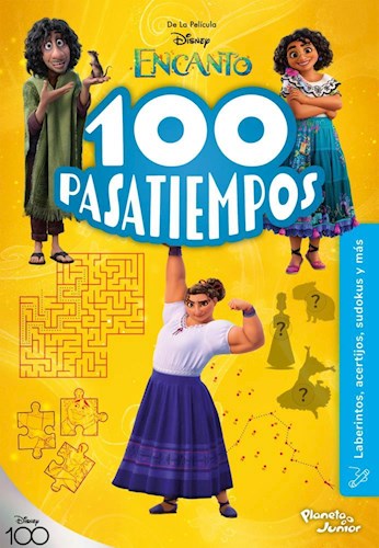 Papel DISNEY ENCANTO 100 PASATIEMPOS TRIVIAS SUDOKUS ACERTIJOS Y MAS (COLECCION DISNEY 100)