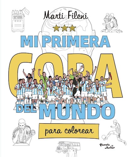 Papel Mi Primera Copa Del Mundo Para Colorear