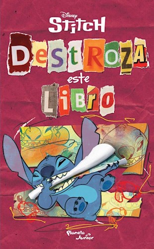 Papel STITCH DESTROZA ESTE LIBRO