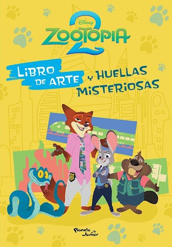 Papel ZOOTOPIA 2 LIBRO DE ARTE Y HUELLAS MISTERIOSAS