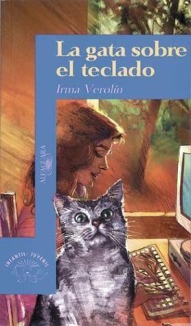 Papel GATA SOBRE EL TECLADO (SERIE AZUL)