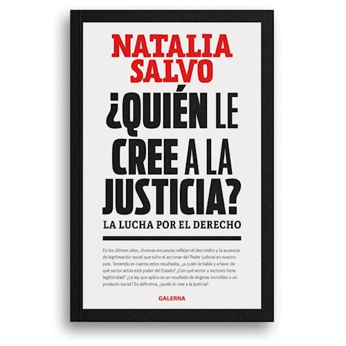 Papel QUIEN LE CREE A LA JUSTICIA