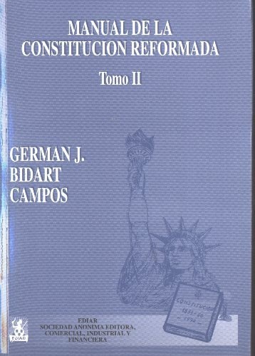 Papel MANUAL DE LA CONSTITUCION REFORMADA (2 TOMOS) (RUSTICO)