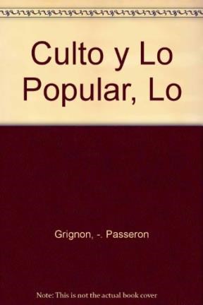 Papel LO CULTO Y LO POPULAR