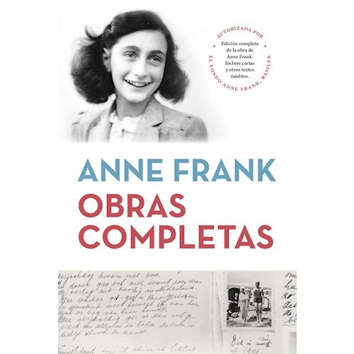 Papel OBRAS COMPLETAS (ANNE FRANK)