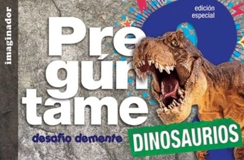 Papel Preguntame Desafio Demente - Dinosaurios