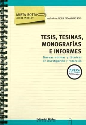 Papel Tesis Tesinas Monografias E Informes