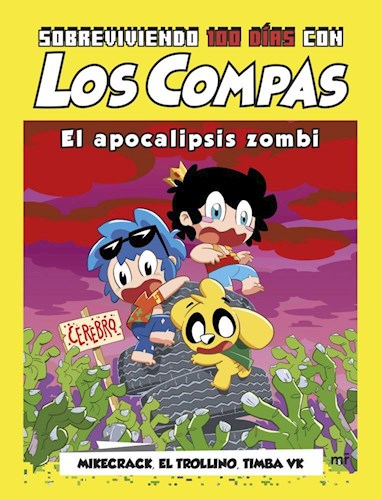 Papel SOBREVIVIENDO 100 DIAS CON LOS COMPAS EL APOCALIPSIS ZOMBI