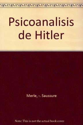 Papel PSICOANALISIS DE HITLER (RUSTICA)