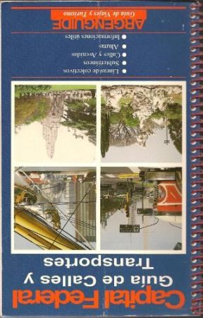 Papel ARGENGUIDE GUIA DE CALLES Y TRANSPORTES DE LA CAPITAL F