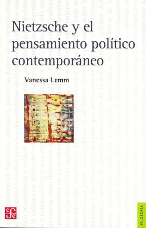 Papel NIETZSCHE Y EL PENSAMIENTO POLITICO CONTEMPORANEO