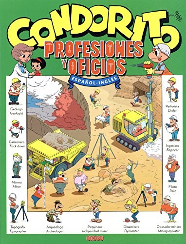 Papel CONDORITO (PROFESIONES Y OFICIOS) (ESPAÑOL/INGLES) (CARTONE)